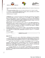 Documento di Cooperazione tra l’Associazione, il Governo della Guinea-Bissau e la Madrugada